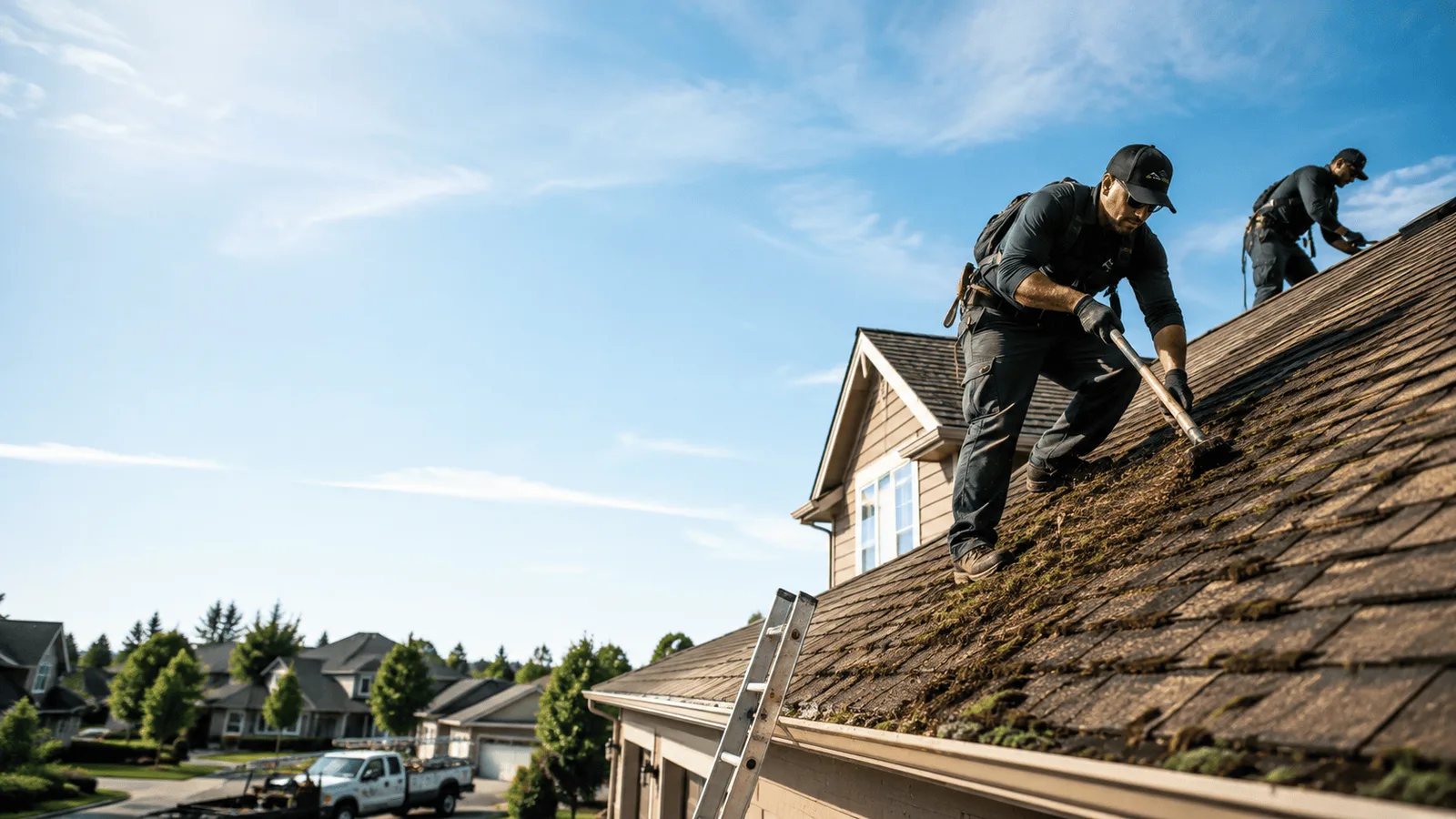Roof Moss Removal in Windsor, VT near me